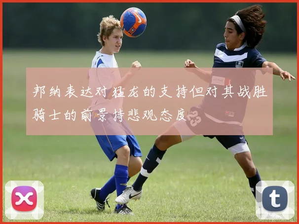 邦纳表达对猛龙的支持但对其战胜骑士的前景持悲观态度